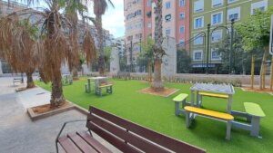 Nova zona infantil Abastos